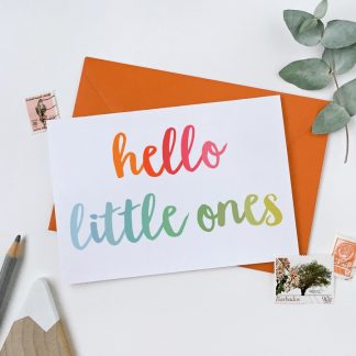 Hello Little Ones Card