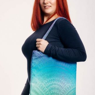 LennyLamb Shopping Bag in Peacock's Tail Fantasy