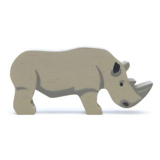 Tender Leaf Toys Wooden Rhinoceros