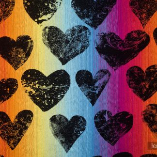 LennyLamb Woven Blanket in Lovka Rainbow Dark