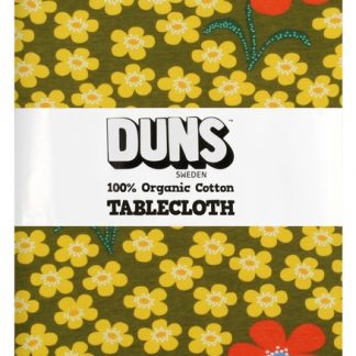 Duns Tablecloth in Flower Olive