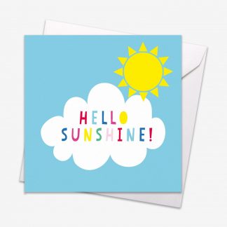 Toby Tiger Hello Sunshine Card