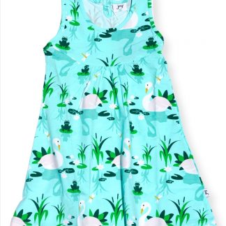 JNY Sun Dress in Swan Lake Print (Size 92 only)