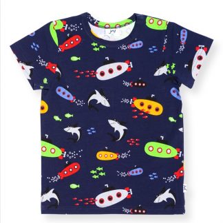 JNY T-shirt in Submarine Print (Size 80 only)
