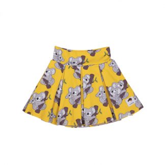 Mullido Yellow Koala Tennis-style Skirt