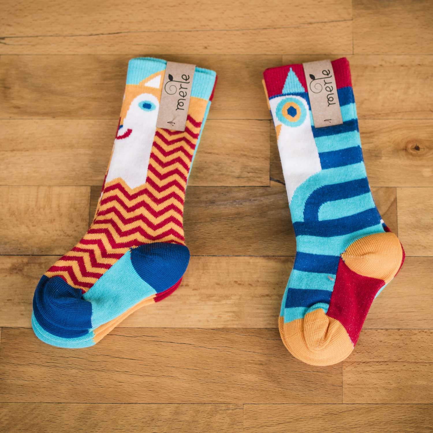 Merle Fox Knee High Socks (Double Pack) - Image 7