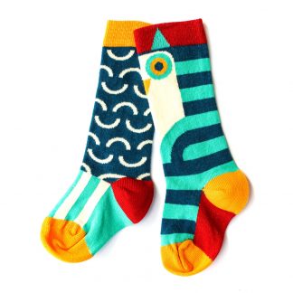 Merle Owl Knee High Socks (Double Pack) (6-12 months only)