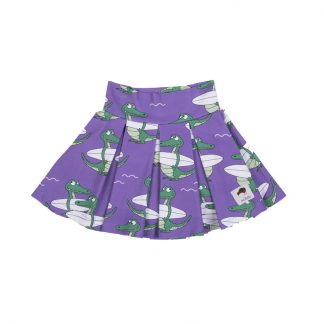 Mullido Purple Crocodile Tennis-style Skirt (Size 86/92 only)