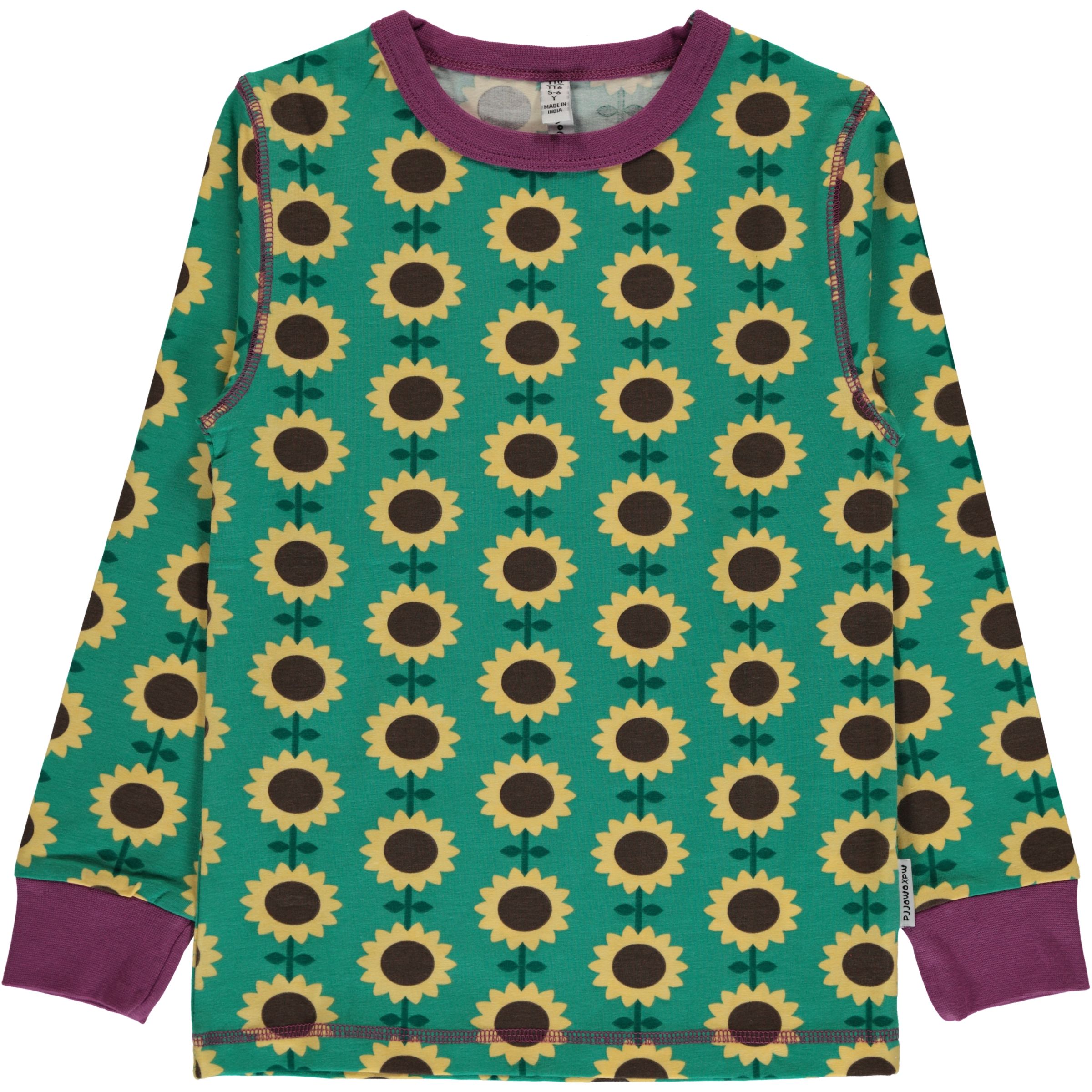 Maxomorra Sunflower LS Top (Size 74/80 only)