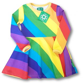 Naperonuttu Rainbow Bell Dress