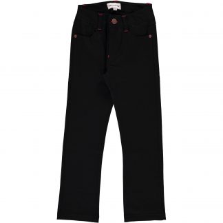 Maxomorra Black Twill Pants (Size 86/92 only)