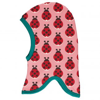 Maxomorra Ladybug Velour Balaclava