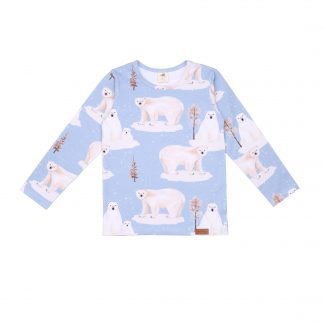 Walkiddy Polar Bear Family LS Top