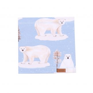 Walkiddy Polar Bear Family Tube Scarf