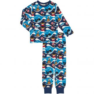 Maxomorra Ocean LS Pyjamas