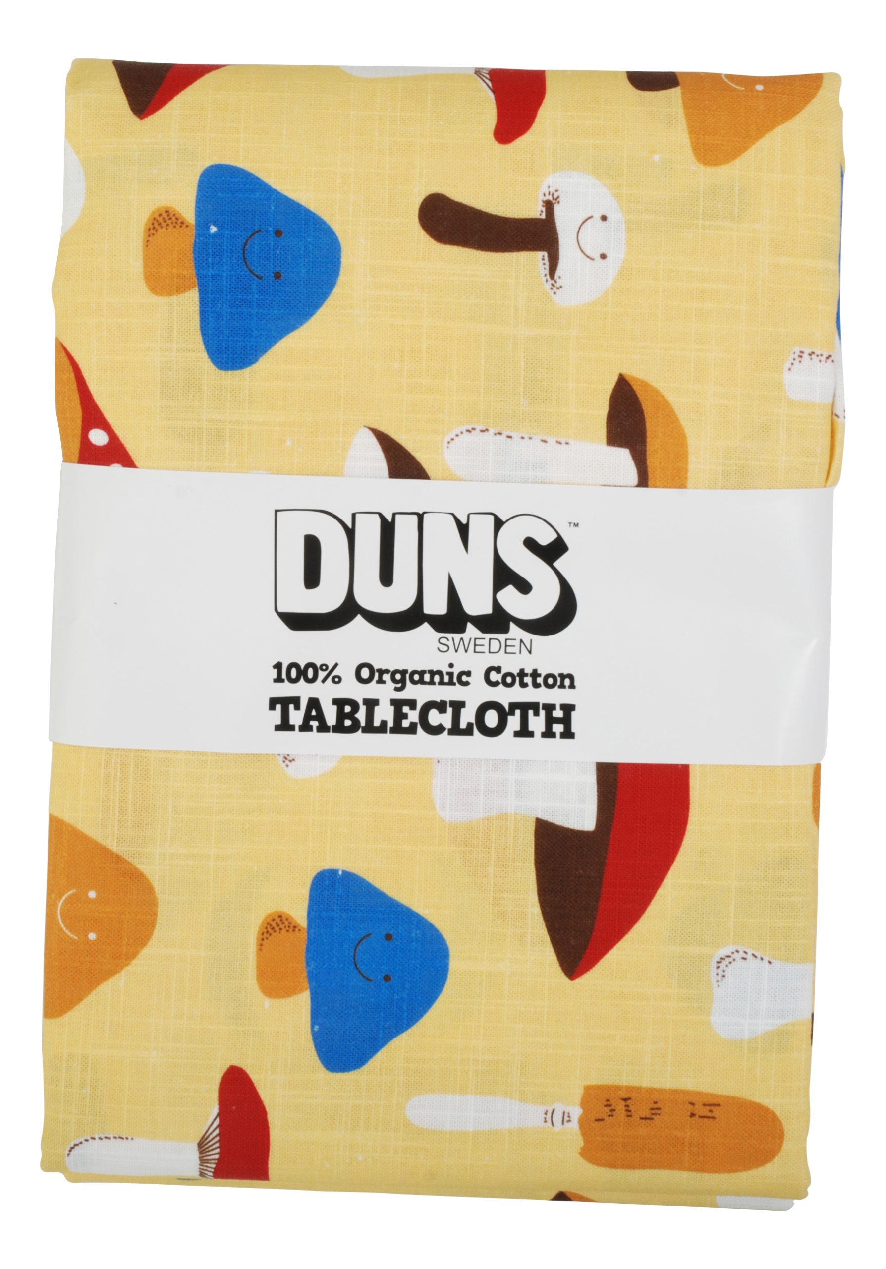 Duns Tablecloth in Mushrooms Yellow