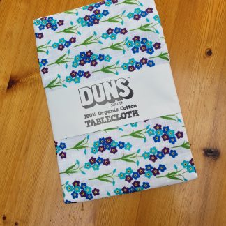 Duns Tablecloth in Forget Me Not