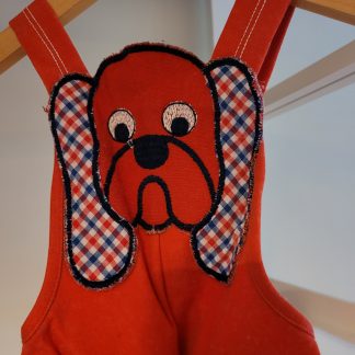 PRELOVED Red Dog Dungarees (Approx age 2/3 but see description for measurements)