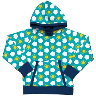 Maxomorra Sky Adult Lined Hoodie