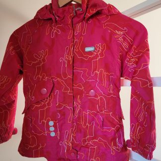PRELOVED Pink Horse Jacket from Reima Size 116