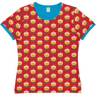 Maxomorra Adult SS Top in Tulip