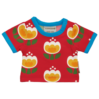 Maxomorra Doll SS Top in Tulip