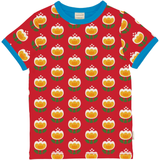 Maxomorra SS Top in Tulip