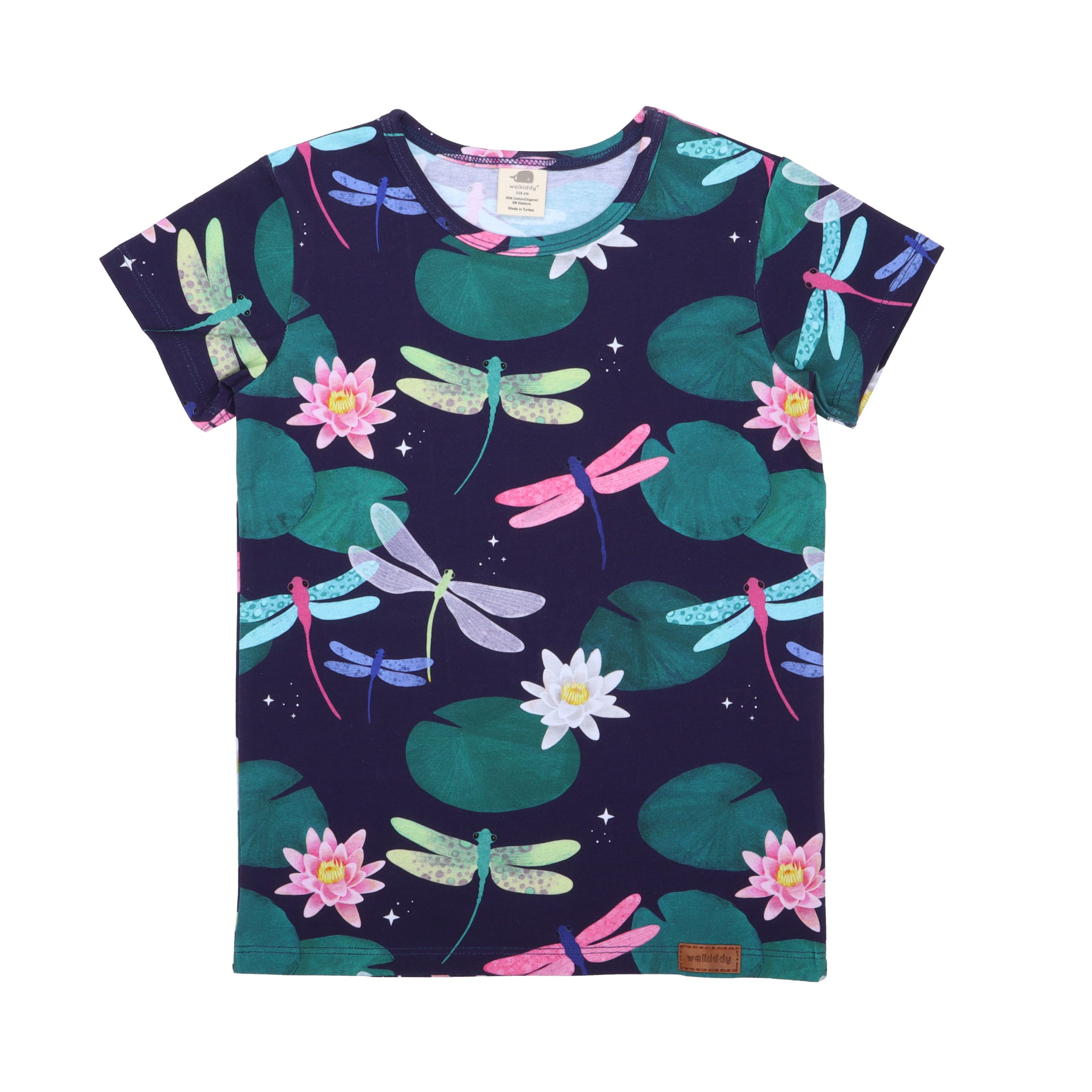 Walkiddy Colourful Dragonflies Short Sleeved Top