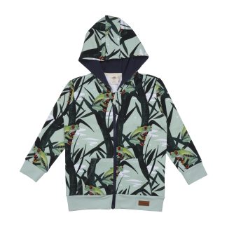 Walkiddy Red Eyed Tree Frogs Sweat Jacket