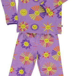 Småfolk Long Sleeved Pyjamas with Sun Viola