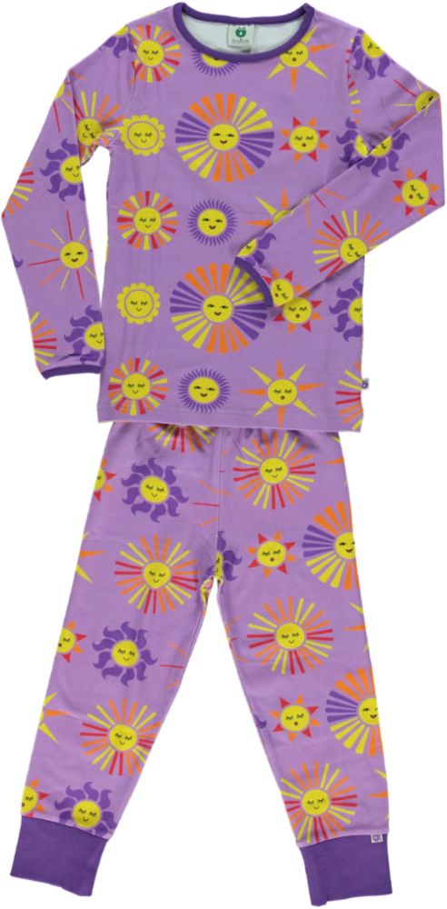 Småfolk Long Sleeved Pyjamas with Sun Viola