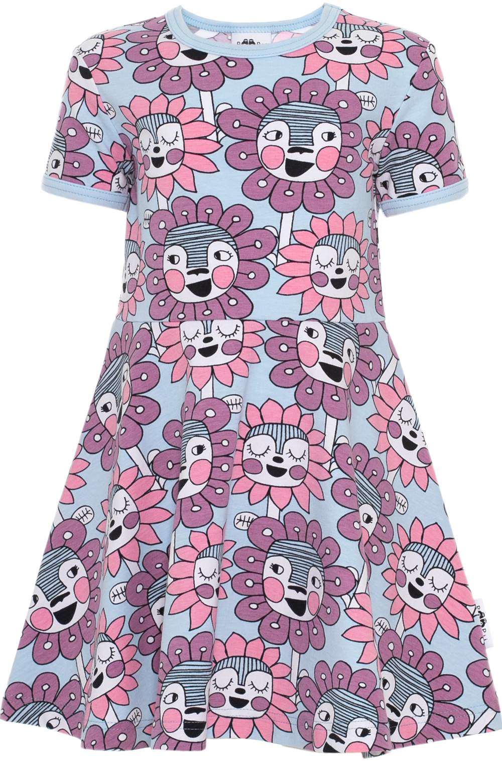 Paapii Sani Dress Bloomination Light Blue