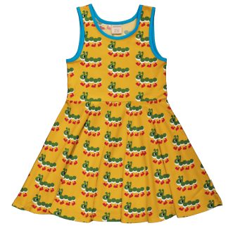 Maxomorra Sleeveless Circle Dress in Caterpillar