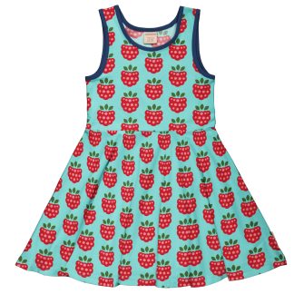 Maxomorra Sleeveless Circle Dress in Raspberry