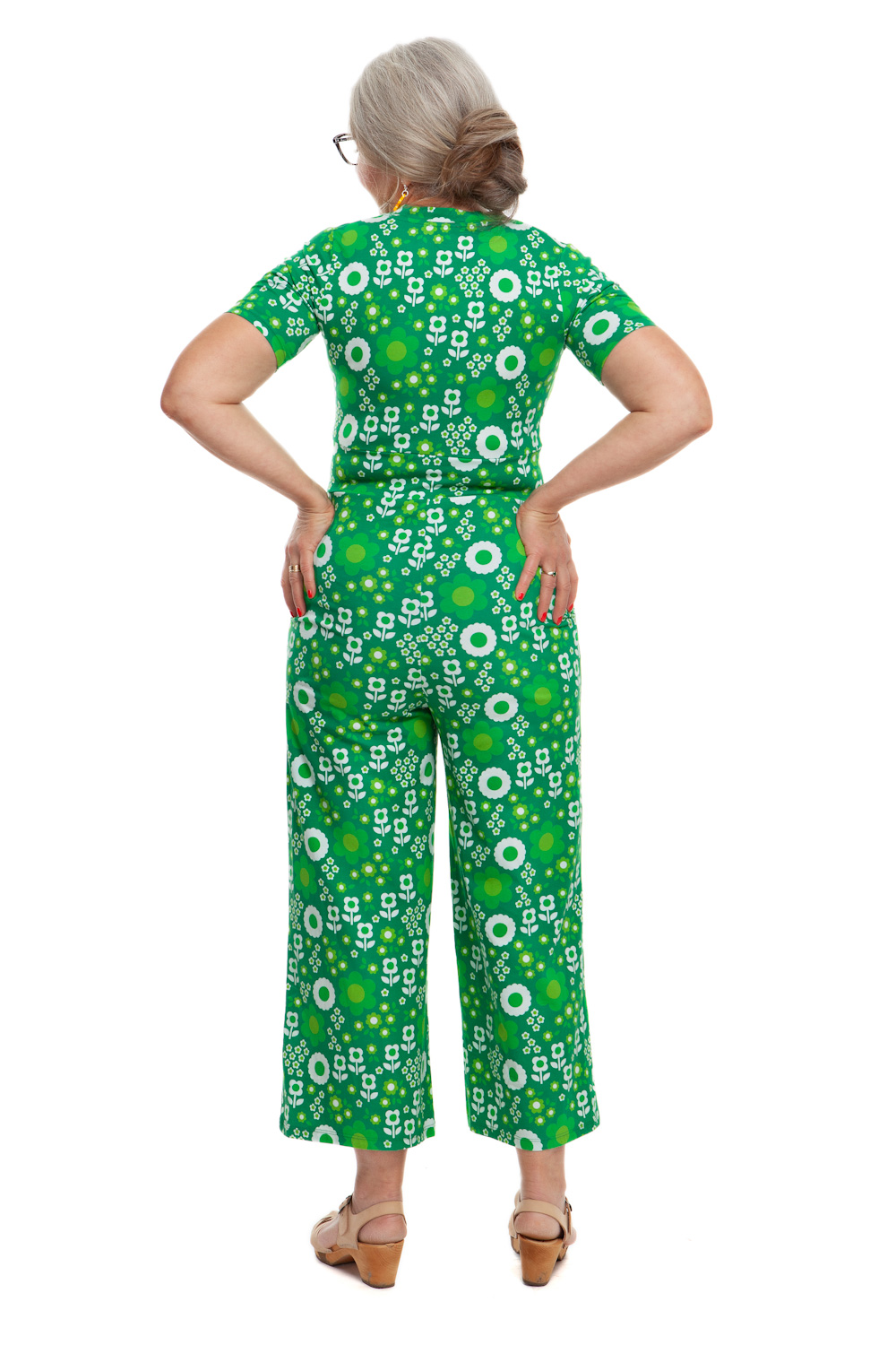 Cissi och Selma Britta Jumpsuit Grönska (Extra Small Only) - Image 4