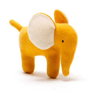 Best Years Scandi Small Mustard Elephant
