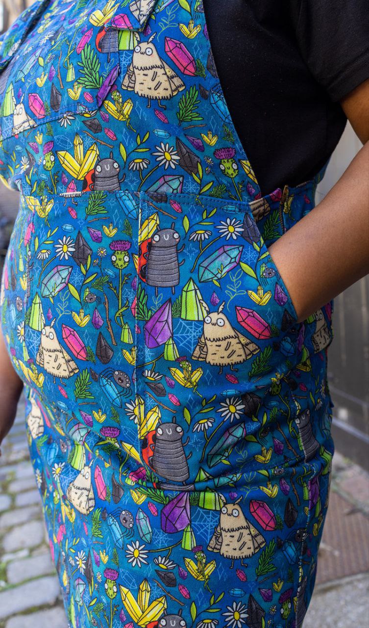 Run and Fly X Katie Abey Crystal Critters Midi Pinafore (Size 10 Only) - Image 4