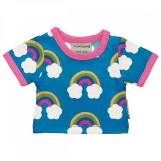 Maxomorra Doll Top in Farm Rainbow (Size Medium Only)