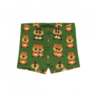 Maxomorra Boxer Shorts in Garden Squirrel (Size 92/98 only)