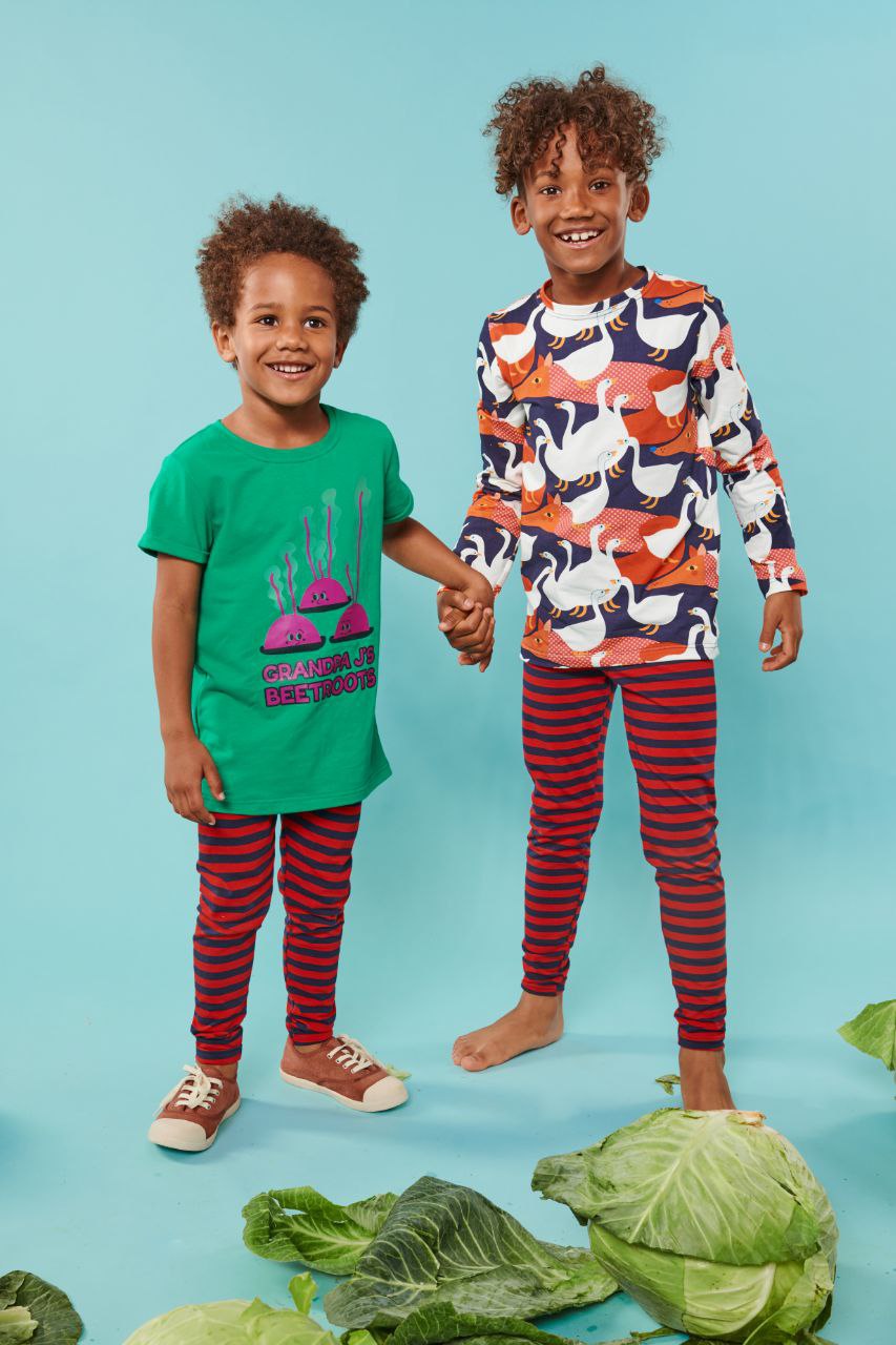 Raspberry Republic Long Sleeved T-Shirt in Goose on the Loose - Image 3