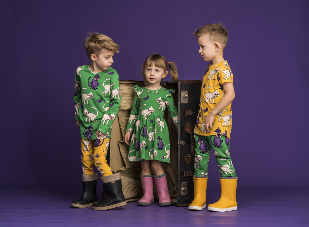 Mullido Green Monkey Dress - Image 3