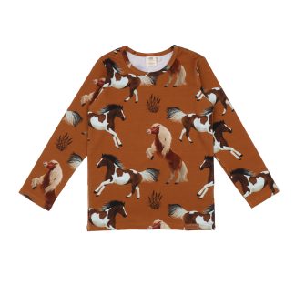 Walkiddy Joyful Horses Long Sleeved Top