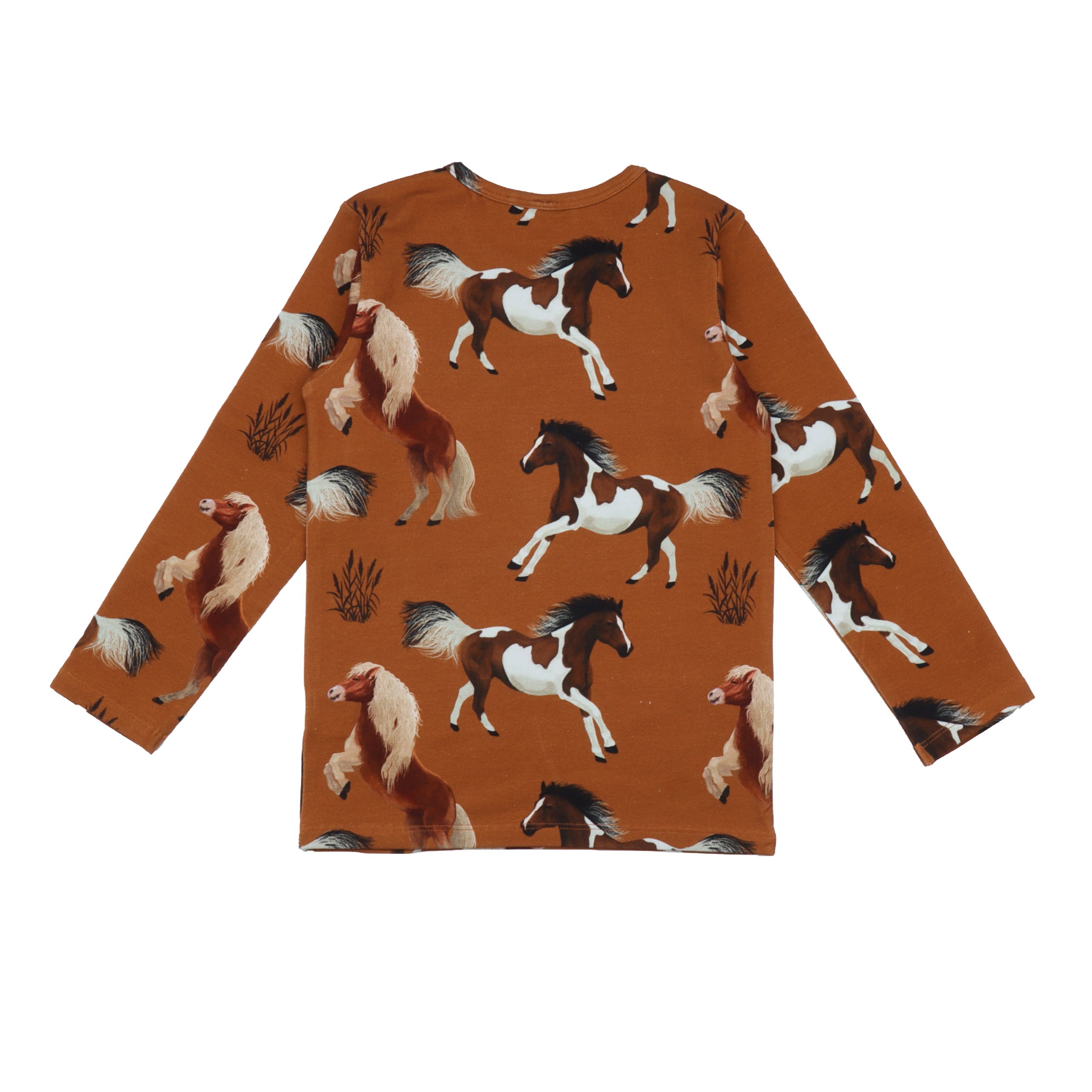 Walkiddy Joyful Horses Long Sleeved Top (Size 116 Only) - Image 2
