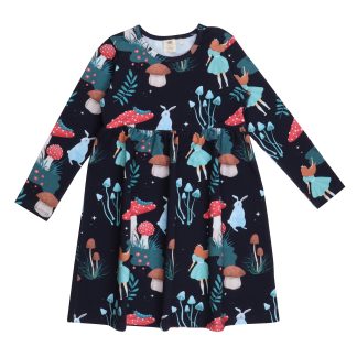 Walkiddy Wonderland Long Sleeved Dress