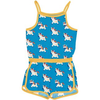Maxomorra Short Jumpsuit in Tales Unicorn