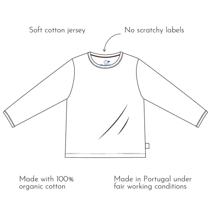 Merle Organic Long Sleeved T-Shirt - Mantises - Image 10