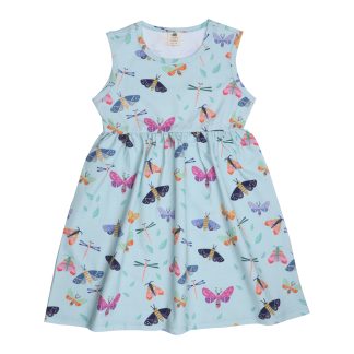 Walkiddy Colourful Butterflies Sleeveless Dress