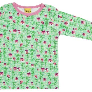 Duns Long Sleeved Top in Viola Spring Bouquet