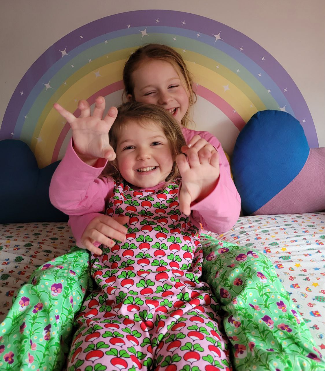 Duns Baggy Pants in Viola Spring Bouquet - Image 3