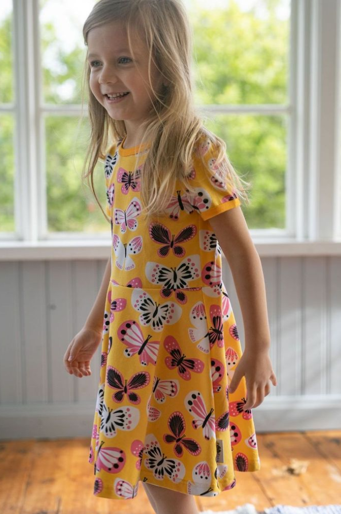 Paapii Sani Dress in Butterfly Sun Pink - Image 10